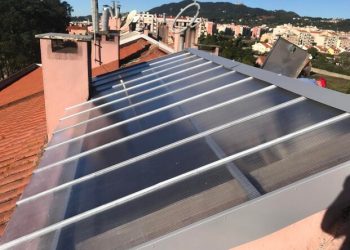 Reparação de clarabóia com Vidro ou Vidro policarbonato RESOLVE VERTICAL - PINTURAS EM RAPPEL ATRAVÉS DA TÉCNICA DE CORDAS 7